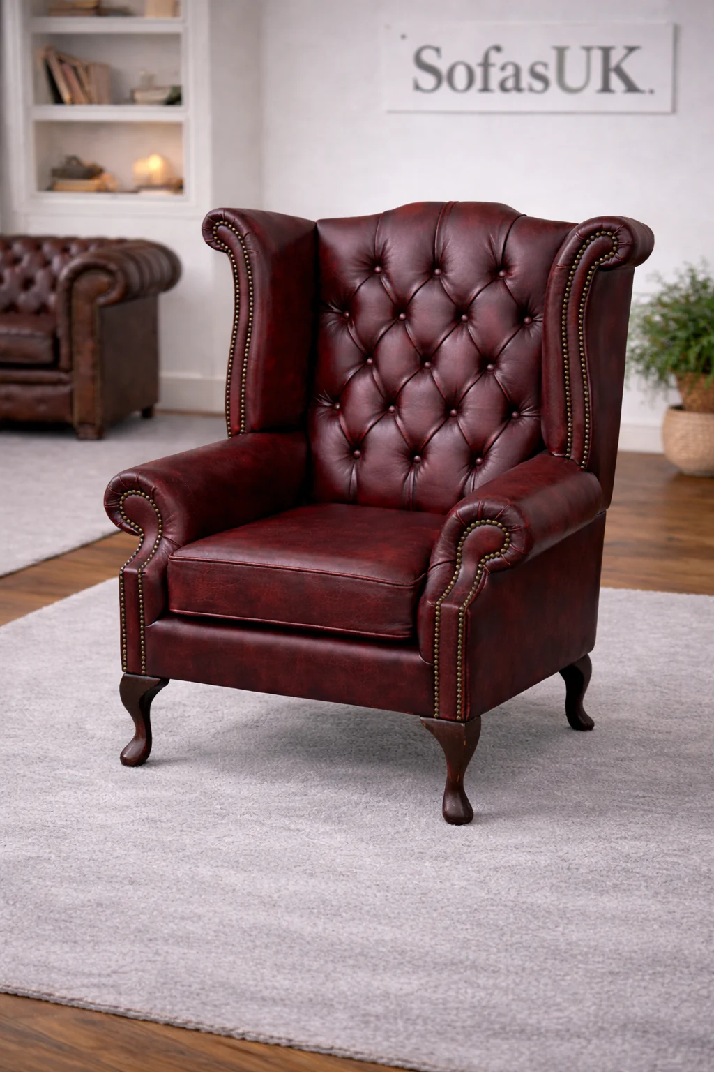 Antique Chesterfield Sofas – Genuine Hide Leather | Exclusive to SofasUK - Image 13