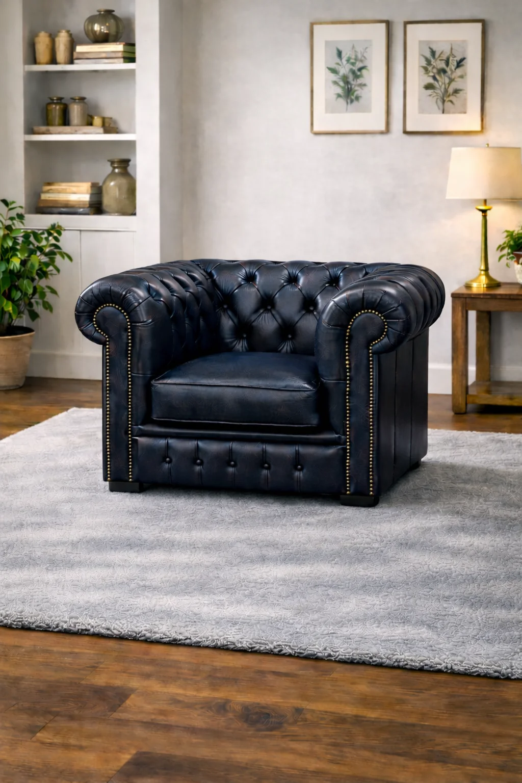Antique Chesterfield Sofas – Genuine Hide Leather | Exclusive to SofasUK - Image 18