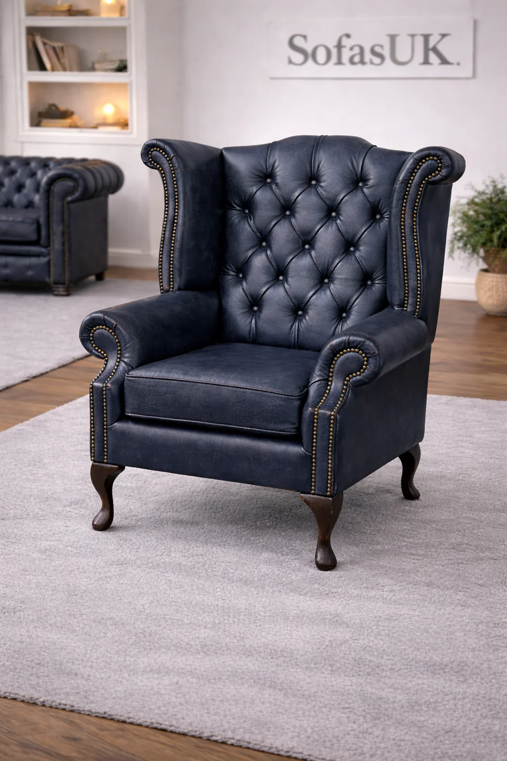 Antique Chesterfield Sofas – Genuine Hide Leather | Exclusive to SofasUK - Image 19